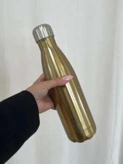 Miin drikkeflaske 500ml - guld look