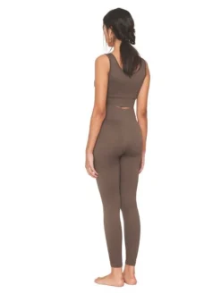 Moonchild crop top i brun