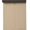 Moonchild let TPE active yogamåtte for begyndere - beige