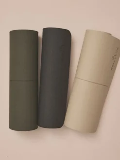 Moonchild let TPE active yogamåtte for begyndere - beige