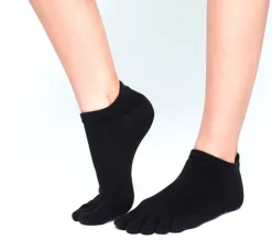 Moonchild sorte toe socks til yoga