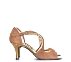 Nueva Epoca Tessa smuk brun dansesko