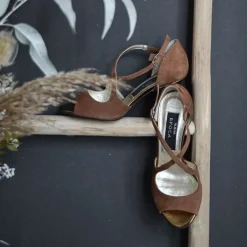 Nueva Epoca Tessa smuk brun dansesko