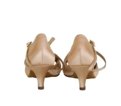 Peach satin latinsko Mia International dansesko