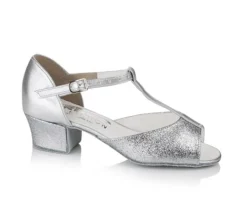 Pige dansesko sølv glimmer Freed of London