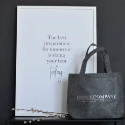 Plakat med citat - today