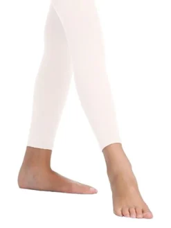 Pridance hvide tights uden fødder - 3 PAR DKK 250