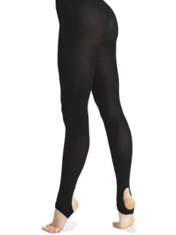 Pridance sort tights m. andefødder