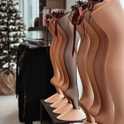 Pridance super gode fishnet strømpebukser i lys brun