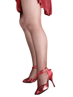 Pridance super gode fishnet strømpebukser i mørkbrun