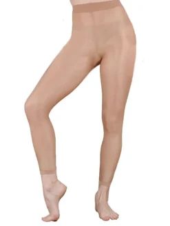Pridance ultra shimmery footless tights