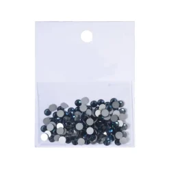 Rhinsten mørkeblå til ansigt, hår og tøj