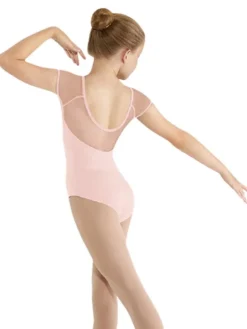 Rosa dragt til piger m.lille chiffon ærme Bloch