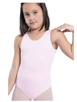 Seré rosa dragt u.ærmer ballet/gymnastik