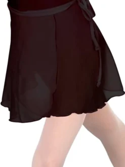 Seré sort chiffon slå om skirt piger