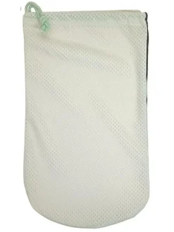 Sko pose til balletsko med print og råhvid net