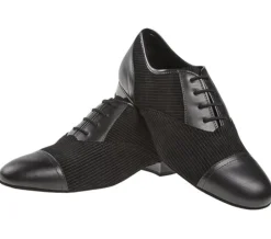 Smart dansesko til herrer med nålestriber