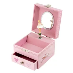 Smykkeskrin med ballerina i tutu og musik