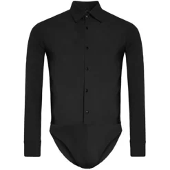 Sort body skjorte til herrer - Ready4dance