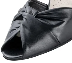 Sort dansesko Vera med lav hæl Werner Kern