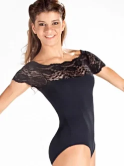 Sort dragt med blonde foroven So Danca