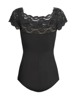 Sort dragt med blonde foroven So Danca