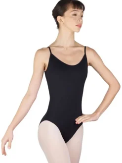 Sort dragt med strop design på ryggen fra BalletRosa