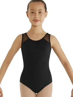 Sort dragt til piger m. hjerte ryg Bloch