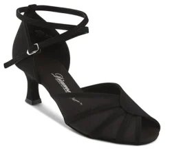 Sort flot dansesko til tango/salsa/latin