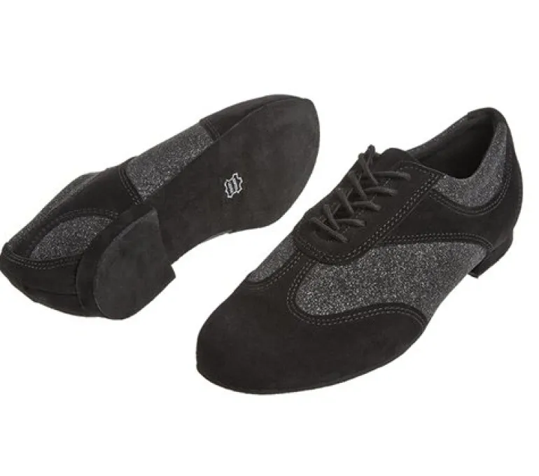 Sort flot lav dansesko til damer