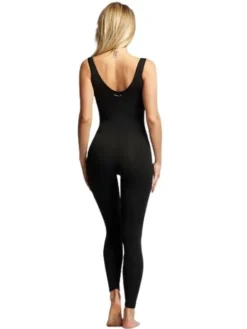 Sort heldragt med bredde stropper