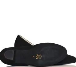 Sort ruskind dame dansesko Ruby Werner Kern