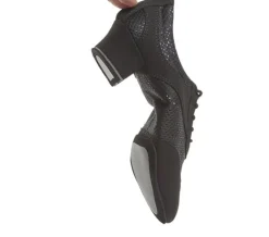 Sort trænings dansesko vario pro glitter