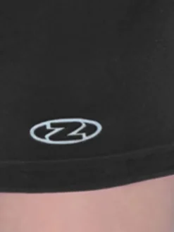 Sorte basic velour shorts til piger gym The zone