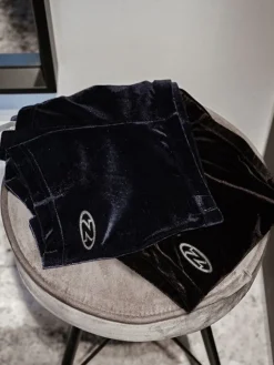 Sorte basic velour shorts til piger gym The zone