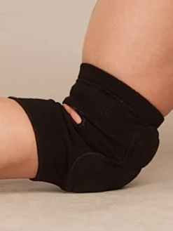 Sorte kneepads til dans