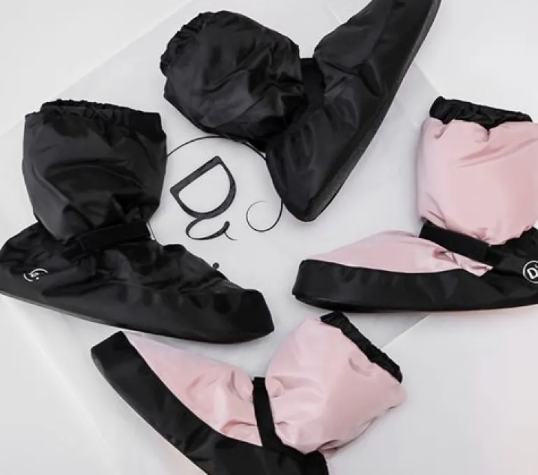 Sorte warm up booty til ballet og dans Danzes-vous