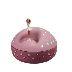 Stjerne projektor med musik og balletdanser.