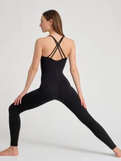 TempsDanse sort heldragt med lange ben