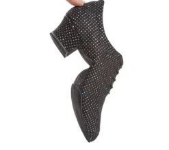 Træningssko fra Diamant med pailletter til damer