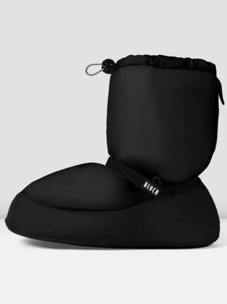 Warm up sort boots Bloch til ballet og dans