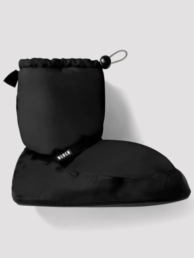 Warm up sort boots Bloch til ballet og dans