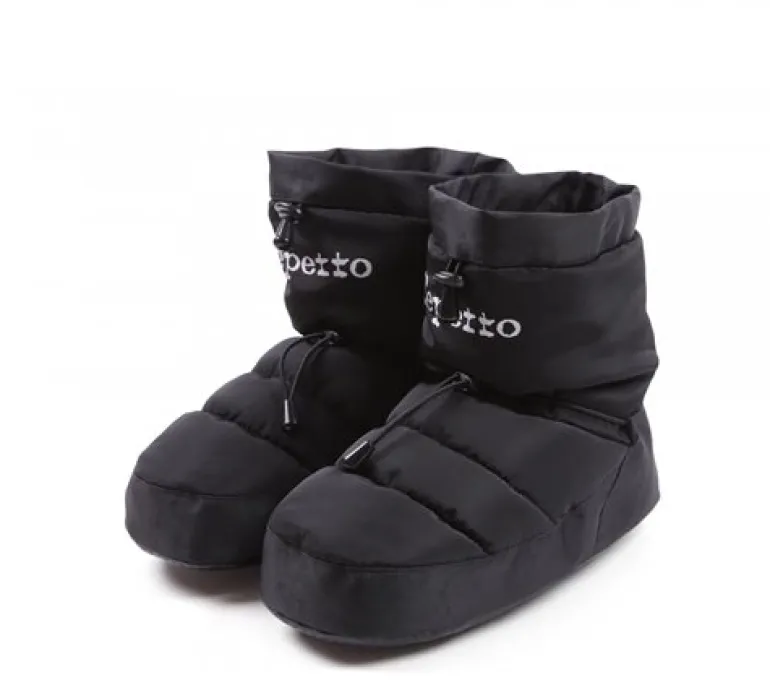 Warm up sort boots til ballet og dans fra Repetto