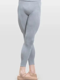 Wear Moi grå ballettights til drenge/herre microfiber