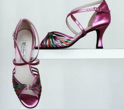 Werner Kern dansesko multifarvet med 6,5 cm hæl - Mary