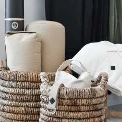 Yogabælte fra Simple Days i råhvid