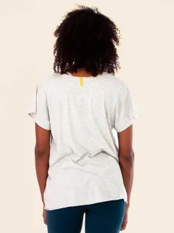 Yogamii off white blød t-shirt til træning