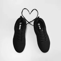 ZUMA Rumpf sneaker sort åndbar knit